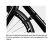 Fahrrad Wandhalterung I Fahrradhalter - Winkel und Produktbild-Vorschau 4