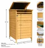 Mucola Mülltonnenbox Mülltonnenverkleidung Mülltonne Produktbild-Vorschau 3
