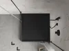 Mexen Flow+ Quadrat-Duschwanne 80 x 80 cm, schwarz matt - Produktbild-Vorschau 4