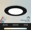 Di-Ka LED inbouwspot Fungo RGBW, 3-delige set, zwart, Ø 9,2 Productafbeelding-voorbeeld 12