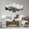 Bild auf Leinwand - Leinwandbild - 5 Teile - Weg Berg Produktbild-Vorschau 6