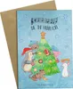 Mr. & Mrs. Panda Glückwunschkarte Weihnachtsbaum schmücken Produktbild-Vorschau 1