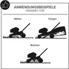 Scheppach Rasenmäher Benzin mit Antrieb Trike 51cm Breite Produktbild-Vorschau 8