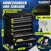 MASKO® Werkstattwagen 7 Schubladen, abschließbar, massives Produktbild-Vorschau 2