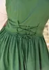 Ärmelloses Mittelalterkleid, Trägerkleid Lene, grün : M Produktbild-Vorschau 5
