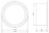 PVC Anschlussflansch / Bundkragen 150 mm Produktbild-Vorschau 2