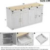 STILVORA Sideboard mit Stauraum,Buffetschrank landhausstil Produktbild-Vorschau 7