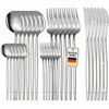 Roxlin 30-teiliges Besteckset aus Edelstahl in Silber – Produktbild-Vorschau 1