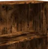 vidaXL Bibliothèque chêne fumé 60x30x189 cm Bois composite Voir les images du produit 7