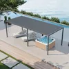 PRIMEYARD Pergola bioclimatica 3x7 m Pali e tetto a lamelle Anteprima dell’immagine prodotto 4
