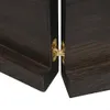 vidaXL Tischplatte Dunkelbraun 160x40x(2-4)cm Massivholz Produktbild-Vorschau 6