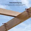 PURPLE LEAF Pergola 3 x 4 m Holzoptik Terrassenüberdachung Produktbild-Vorschau 9
