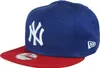 New Era Snapback Cap MLB Baumwolle Block NY Yankees Blau Produktbild-Vorschau 6
