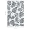 vidaXL Outdoor-Teppich ARAKIL Weiß und Schwarz 160x230 cm Produktbild-Vorschau 7