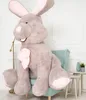 Gustaw Lapin Bunny Ours en peluche Grand XXL (beige, 190cm) Voir les images du produit 2