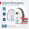 Reer Rigi digitale babyfoon, zwart/wit Productafbeelding-voorbeeld 11