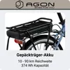 Agon Assist E-Bike City dusty blue Produktbild-Vorschau 3