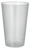 Mehrweg-Trinkbecher PP 0,4 l Ø 8,6 cm · 13 cm transluzent Produktbild-Vorschau 4