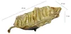 WOHNLING Dekoschale Blatt Aluminium Gold Schale 67cm Produktbild-Vorschau 3
