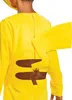 Close-up of the back of a child wearing a yellow Pikachu costume. Anteprima dell’immagine prodotto
