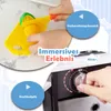 COSTWAY cucina per bambini in legno, cucina da gioco con Anteprima dell’immagine prodotto 6