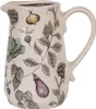 Clayre & Eef Dekorative Kanne 16x12x18 cm Beige Keramik Produktbild-Vorschau 1