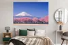 MuchoWow® Poster Fuji in Asien mit Kirschblüten im Produktbild-Vorschau 4