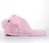 Tier Hausschuhe - Plüsch Schlappen Schwein (hinten offen) - Produktbild-Vorschau 4