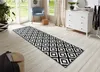 Nowoczesny czarno biały dywan do salonu 120x160cm Podgląd zdjęcia produktu 8