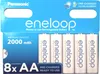 Panasonic | AA | 2000 mAh | 8 pcs | ENELOOP BK-3MCDE/8BE Voir les images du produit 33