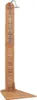 Gartendusche Massivholz Teak 70x75x204 cm Produktbild-Vorschau 1