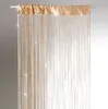 heimtexland ® Fadenvorhang Gold Glitzer Deko Fadengardine Produktbild-Vorschau 4