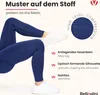 Bellivalini Sport Leggings Damen High Waist Po Push Up Gym Produktbild-Vorschau 5