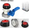 Adapter Kugelhahn IBC Tank Zubehör Tank Ablasshahn IBC Produktbild-Vorschau 4