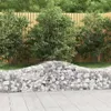 Gabionen mit Hochbogen 30 Stk. 200x50x40/60 cm Verzinktes Produktbild-Vorschau 2