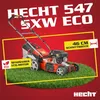 HECHT Rasenmäher Benzin mit Antrieb 547 SXW | 5in1 | 46 cm Produktbild-Vorschau 2