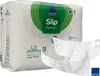 A package of Abena Slip L3 Premium bladder protection briefs, with one brief partially unfolded in the foreground. Podgląd zdjęcia produktu