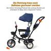 4 in 1 Baby-Dreirad Kinderdreirad Lenkstange Fahrrad Baby Produktbild-Vorschau 6