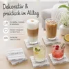 4 x Untersetzer Palette aus Holz Lieblingsdrink weiß Produktbild-Vorschau 8