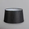 Lampenschirm aus Leinen Schwarz 35 cm Produktbild-Vorschau 2