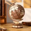 RoboTime 3D puzzle in legno Globo e meraviglie del mondo Anteprima dell’immagine prodotto 10