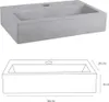 Differnz Flat Waschbecken-Set 38x24x7 cm – Produktbild-Vorschau 4