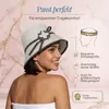Sauna Lowell in feltro, motivo floreale, per uomo e donna Anteprima dell’immagine prodotto 2