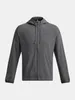Under Armour UA Vibe Woven Jacket Herren Kapuzenjacke Grau Produktbild-Vorschau 3