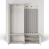 Garderoben-Set Ritmo version 1 – gefräste Kleiderschrank Produktbild-Vorschau 3