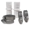 Set PRO> Schlauchverbinder Ø 32/32mm + V2A SS304 Produktbild-Vorschau 2