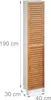 Mobile da bagno Relaxdays, A x L x P: 190 x 40 x 30 cm, 6 Anteprima dell’immagine prodotto 4