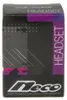 halbkartuschen-Headset 1 Zoll schwarz Náhled obrázku produktu 4