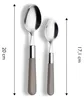 Echtwerk Bistro Besteck-Set 16TLG Essbesteck, Farbe:Grau Produktbild-Vorschau 6