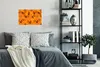 MuchoWow® Poster Sporen - Orange - Muster 30x20 cm - Produktbild-Vorschau 4